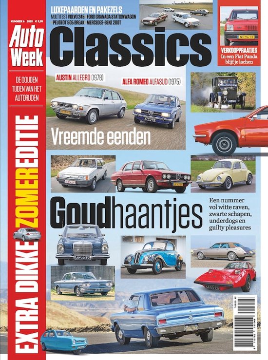 AutoWeek Classics 6-2025 - De gouden tijden van het autorijden