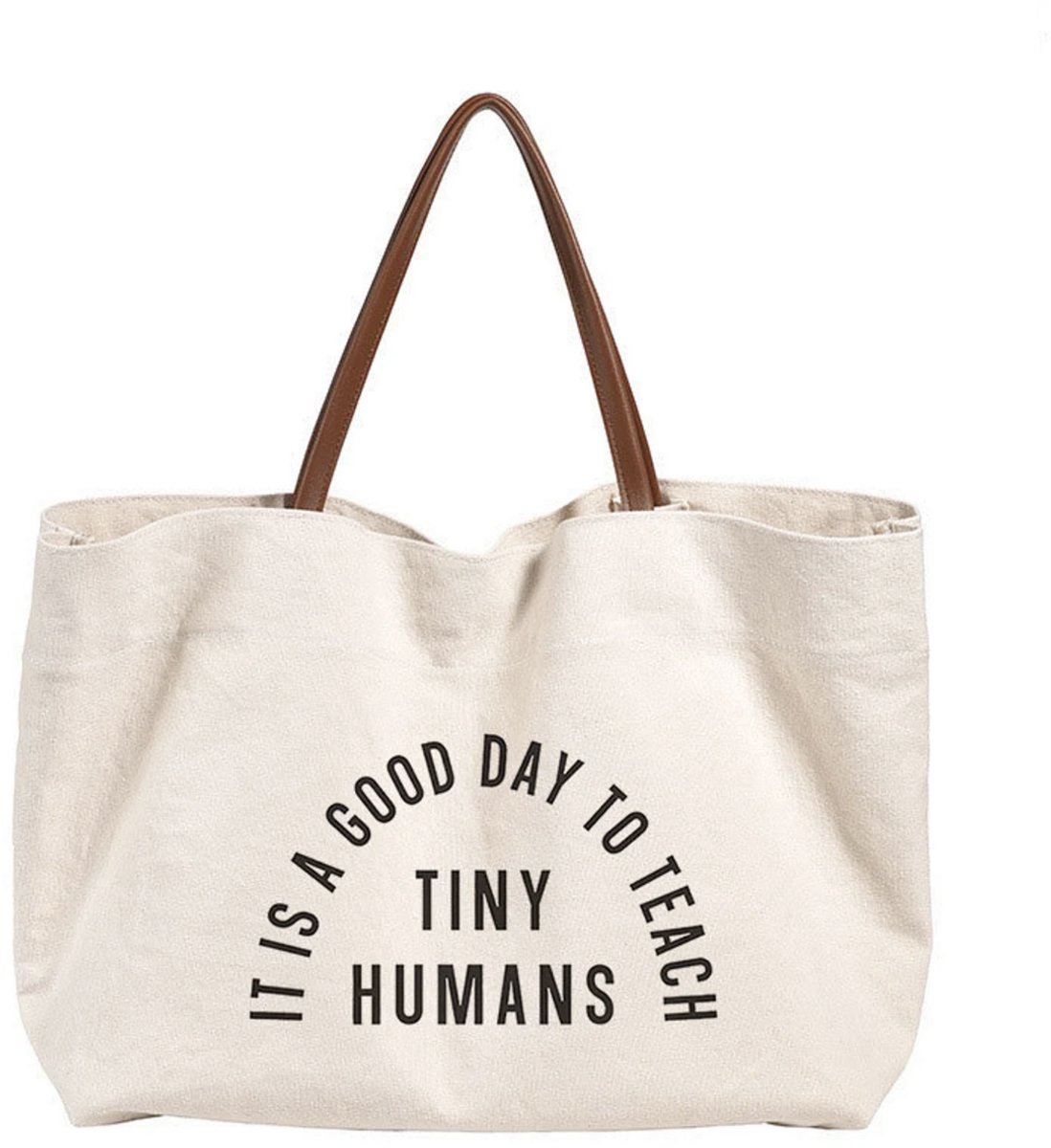 Cadeau juf - Draagtas voor leerkrachten - Tas - Juffrouw - Tiny Humans