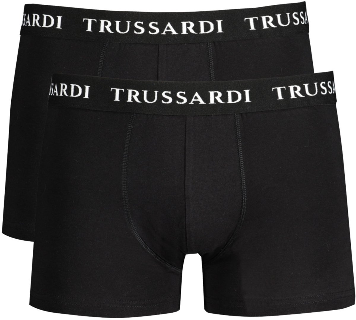 TRUSSARDI Boxershorts 2-Pack Zwart Maat XL