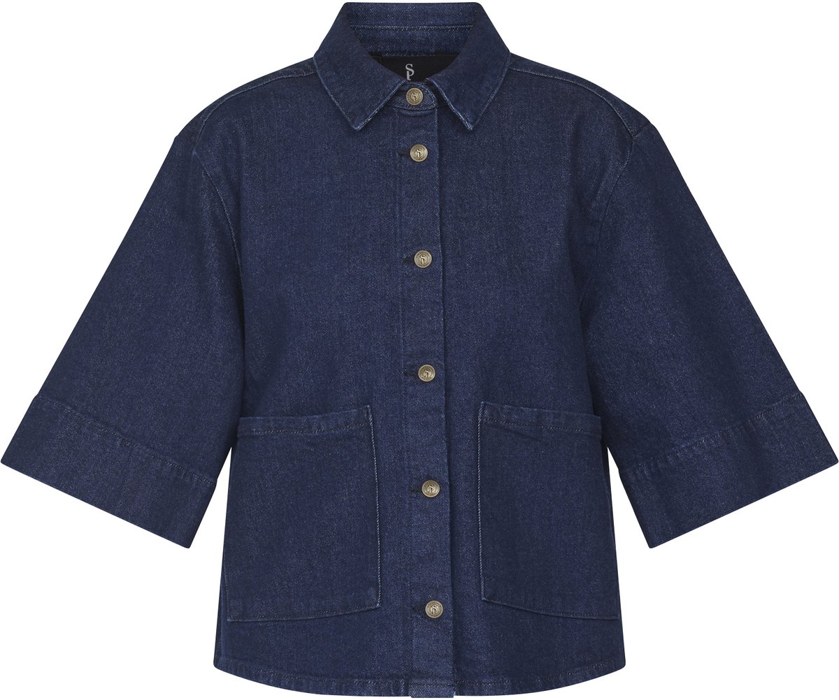 Sisters Point - Olea-ja8 - Dames jas - Unwashed Blue - Maat S