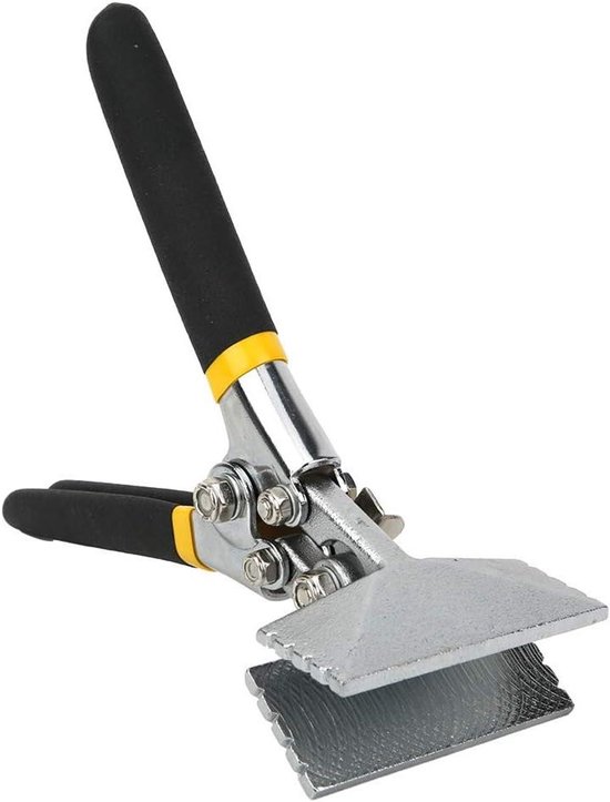 Buigtang van plaatstaal, 6-inch vouwtang, multifunctioneel, recht metalen buigtanggereedschap, antislip-vouwtang (recht