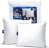 Bol.com Slaapspeciaal Hoofdkussen - Hoofdkussen Set van 2 - Hoofdkussen Nekklachten | 60x70 cm - Hotelkwaliteit Hoofdkussens - G... aanbieding