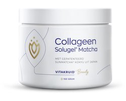 Vitakruid Collageen SunMatcha Solugel Poeder - 150 gr