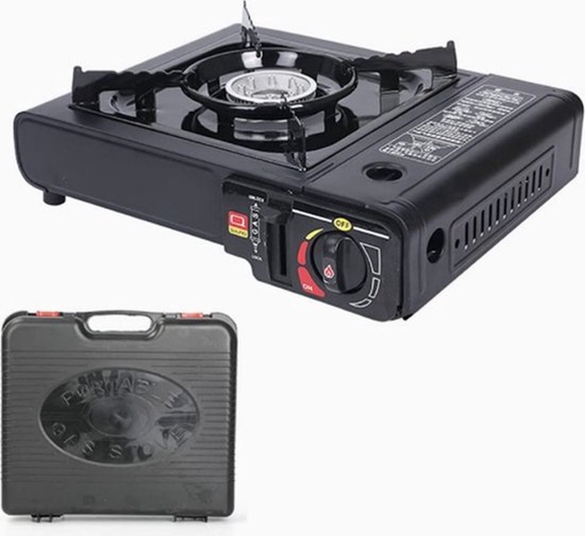 Kochmann Draagbaar Portable GAS Stove Campingkooktoestel |Portable GAS StoveZ| Camping kooktoestel|Outdoor + Camping | Draagbaar gasfornuis| Gasbranders| kookstel|