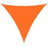 vidaXL Parasol Triangle 3 x 3 x 3 m Tissu Oxford Orange