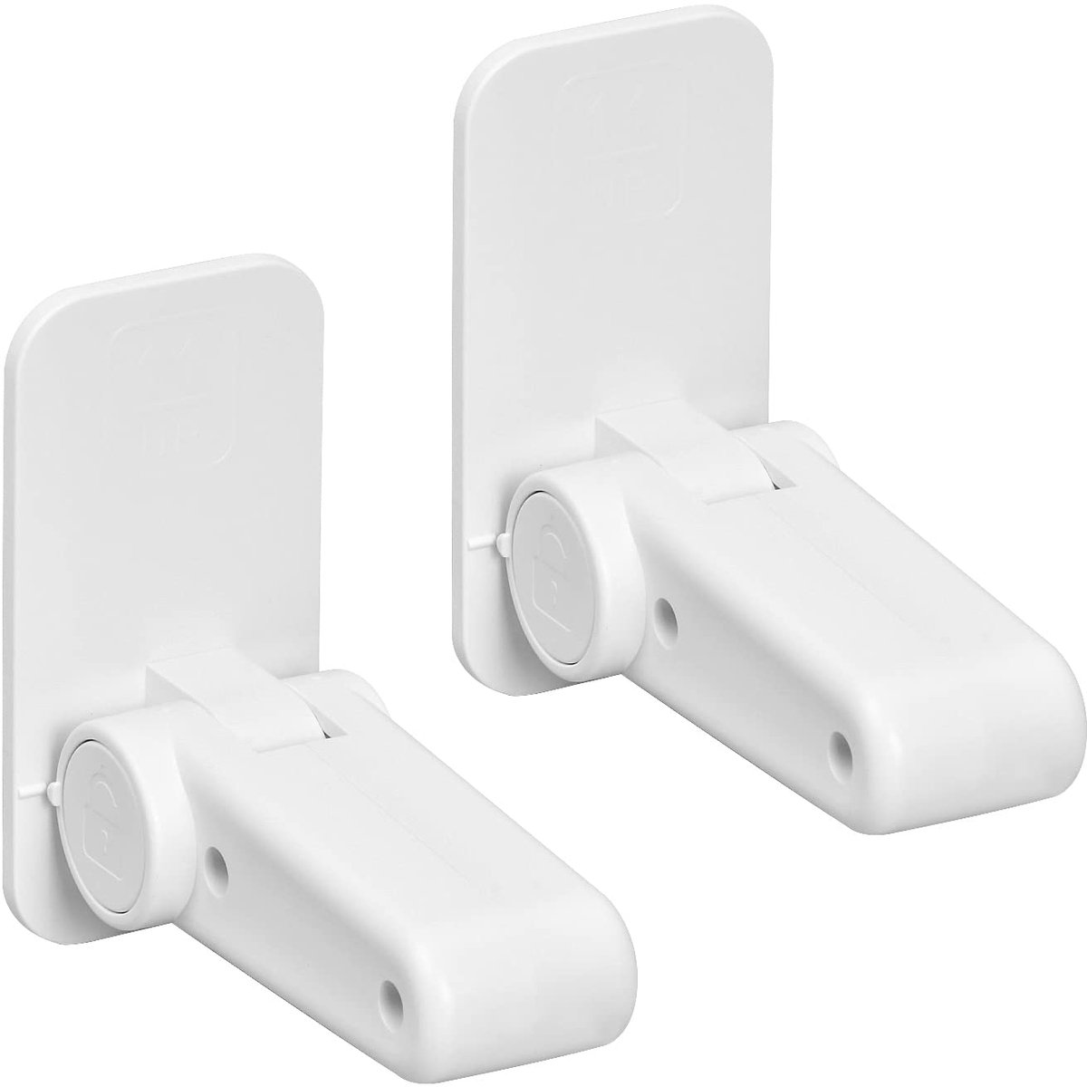 Image of 2 stuks kinderveilige deurhendelsloten, kinderbeveiliging voor deuren en ramen, deur- en raamslot, kinderdeurslot, deurhendelsloten voor het vergrendelen van ramen, deurgreepsloten voor peuters en baby's