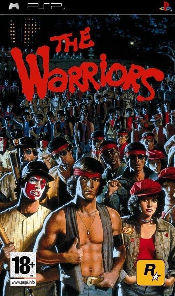 PSP The Warriors