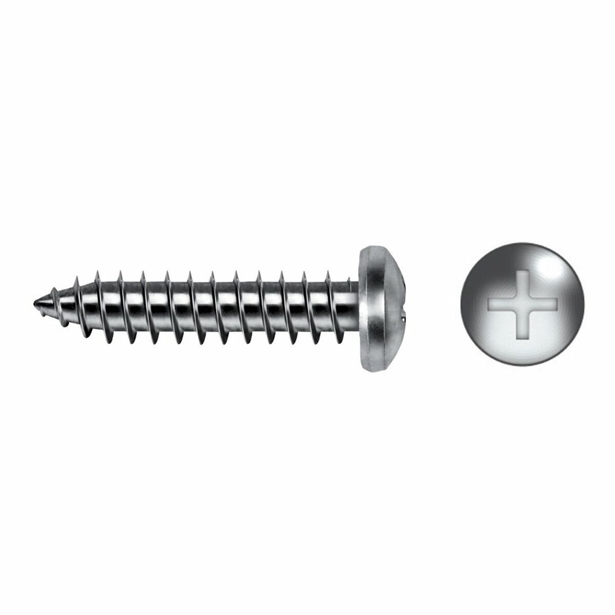 Schroefdoos CELO Ø 3,5 mm 19 mm Phillips Verzinken (500 Stuks) (250 Stuks)