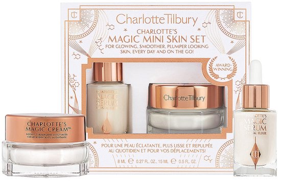Foto: Charlotte tilbury charlotte s magic mini skin set magic cream 15 ml magic serum crystal elixir 8 ml