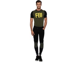 Verleidelijke FBI Roleplay Outfit – Shirt, Broek & Pet – Maat Large