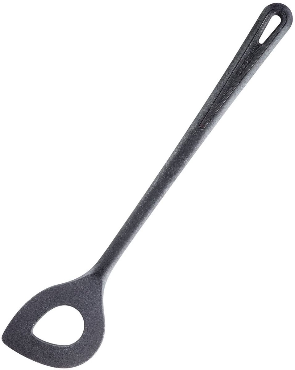 Westmark spitsgatlepel/kooklepel, hittebestendig tot 270°C, lengte: 30 cm, Gentle Plus, zwart, 28842275
