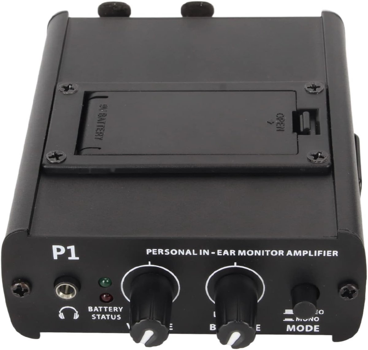 Draagbare hoofdtelefoonversterker, symmetrische multi-hoofdtelefoonsplitter met 2 XLR-ingangen, passieve stereo hoofdtelefoonversterker, mixer voor telefoon, MP3, MP4, computer enz.