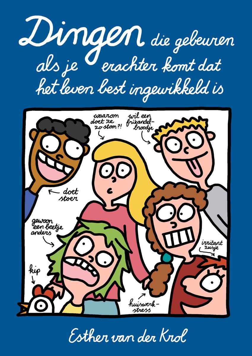 Omslag van Dingen die gebeuren als je erachter komt dat het leven best ingewikkeld is