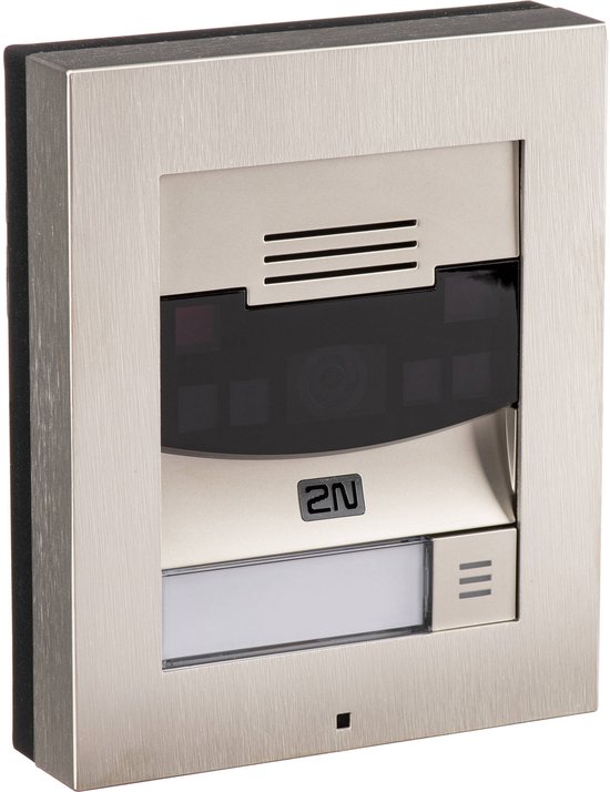 DEURINTERCOM - 1 druktoets / button - camera - met deuropener-relais - opbouw - VoIP/IP/SIP - 2N Helios IP Solo - video parlofoon — afbeelding 2