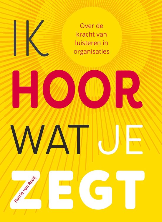 Ik hoor wat je zegt - cover