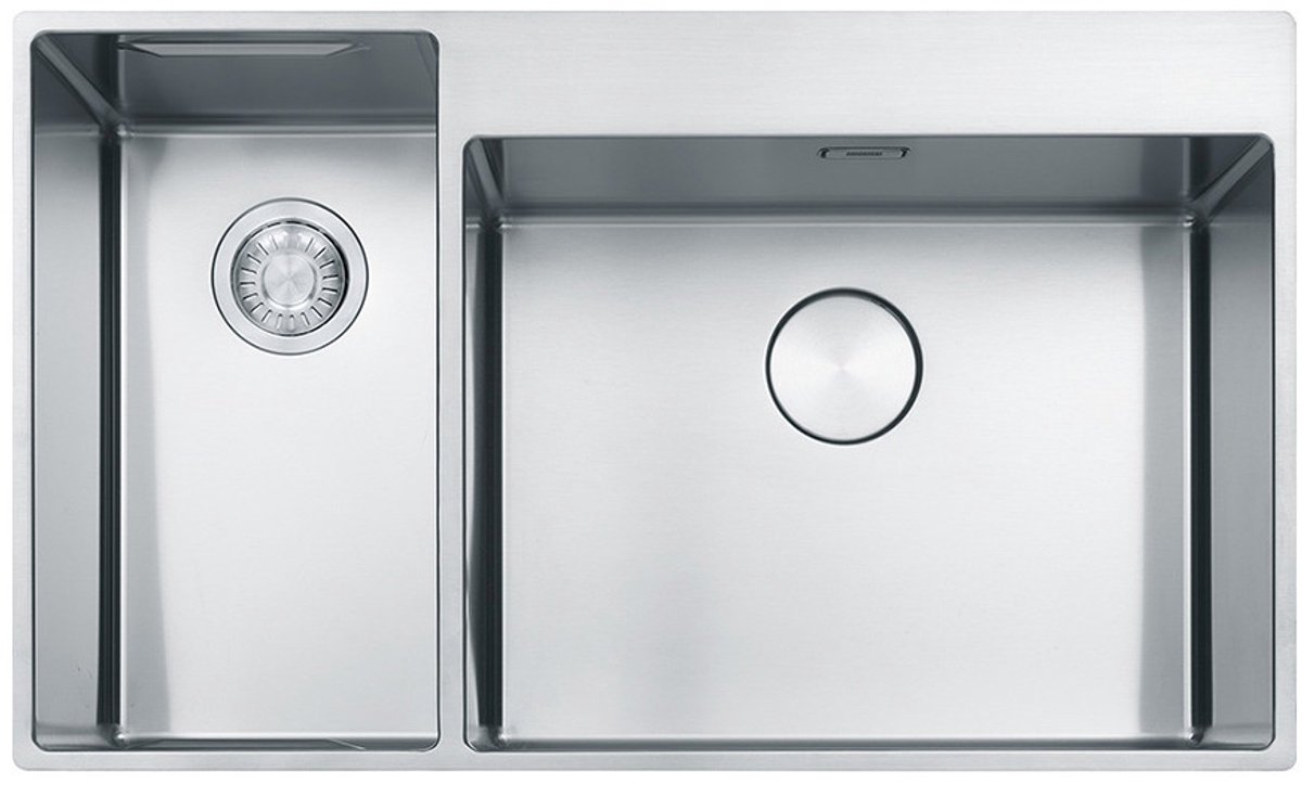 Franke Box Center - Spoelbak BWX 220/620-54-27/7, 86x51 cm, rvs 127.0538.260