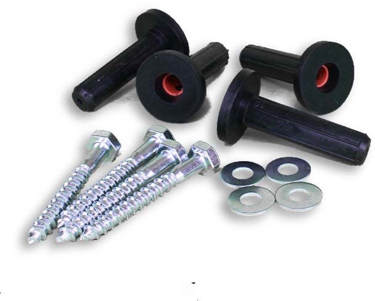 MÜPRO Trillingsdempende Wandbeugel Plug 18x70mm • Set van 4 stuks