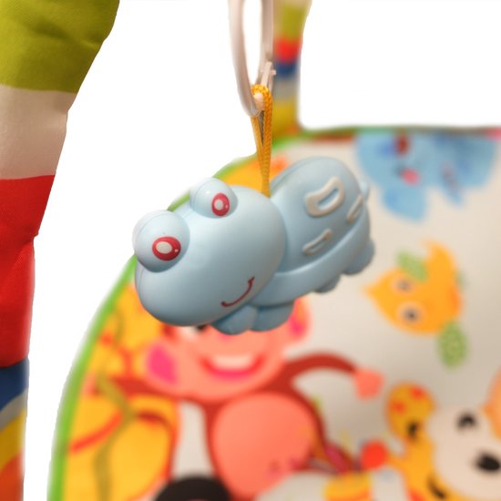 Zoem - Baby Speelkleed Giraf - Baby Gym met Speelboog, Rammelaars & Spiegel — afbeelding 4