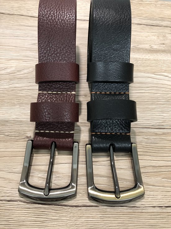 Stoere leren riem kopen? Gemaakt in Italië