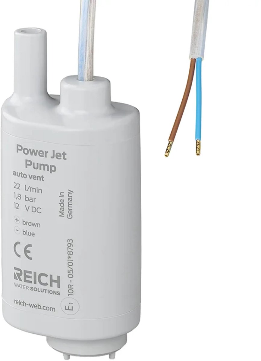 ProPlus Dompelpomp PowerJet - 12V - 22L p/min - Max. 2.1 Bar