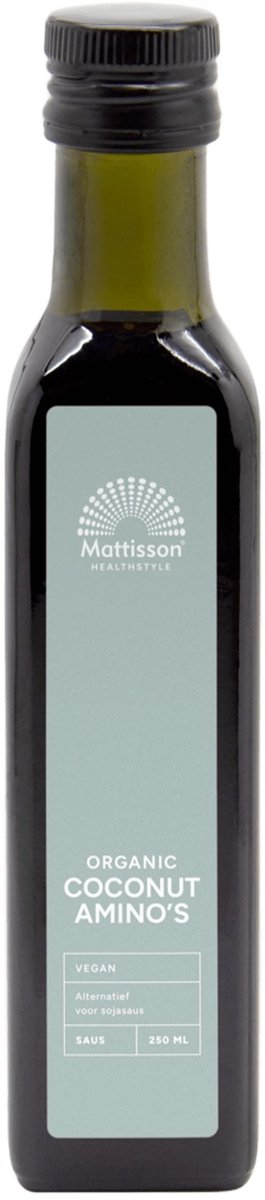 Mattisson Biologische coconut amino's 250 Milliliter