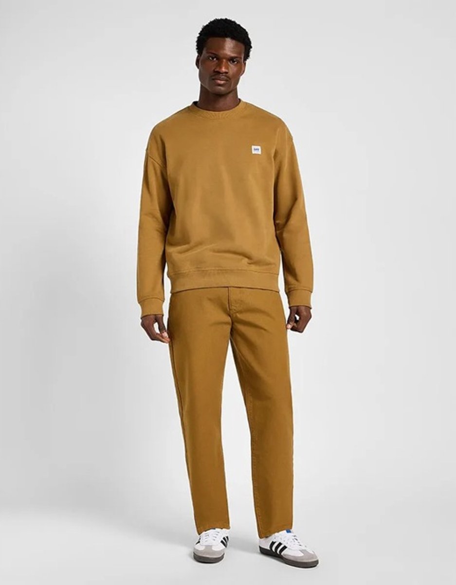 Lee RELAXED WORKWEAR CHINO GLAZED GI W36 X L34 Bruin