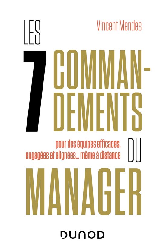 Les 7 commandements du manager - cover
