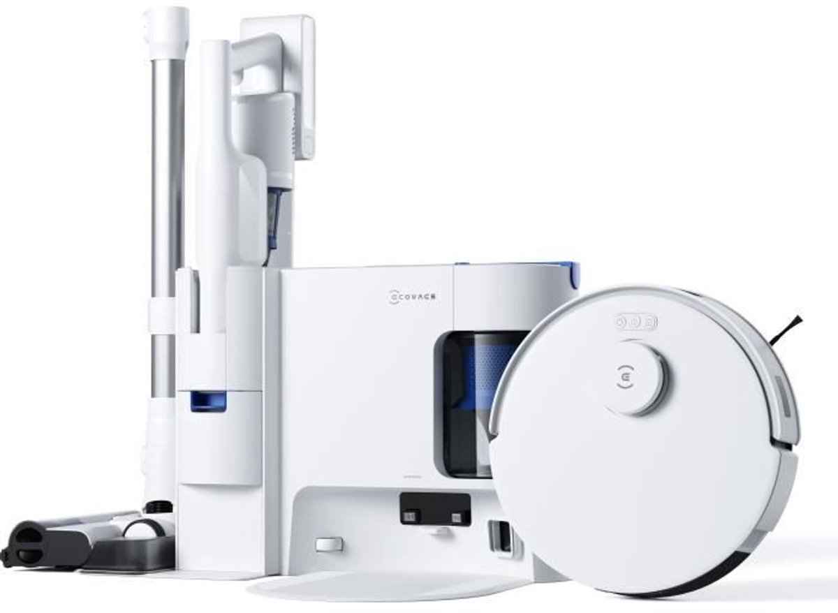ECOVACS DEEBOT N20 COMBO Robotstofzuiger met Dubbele Automatische Lediging - Product - €419,42