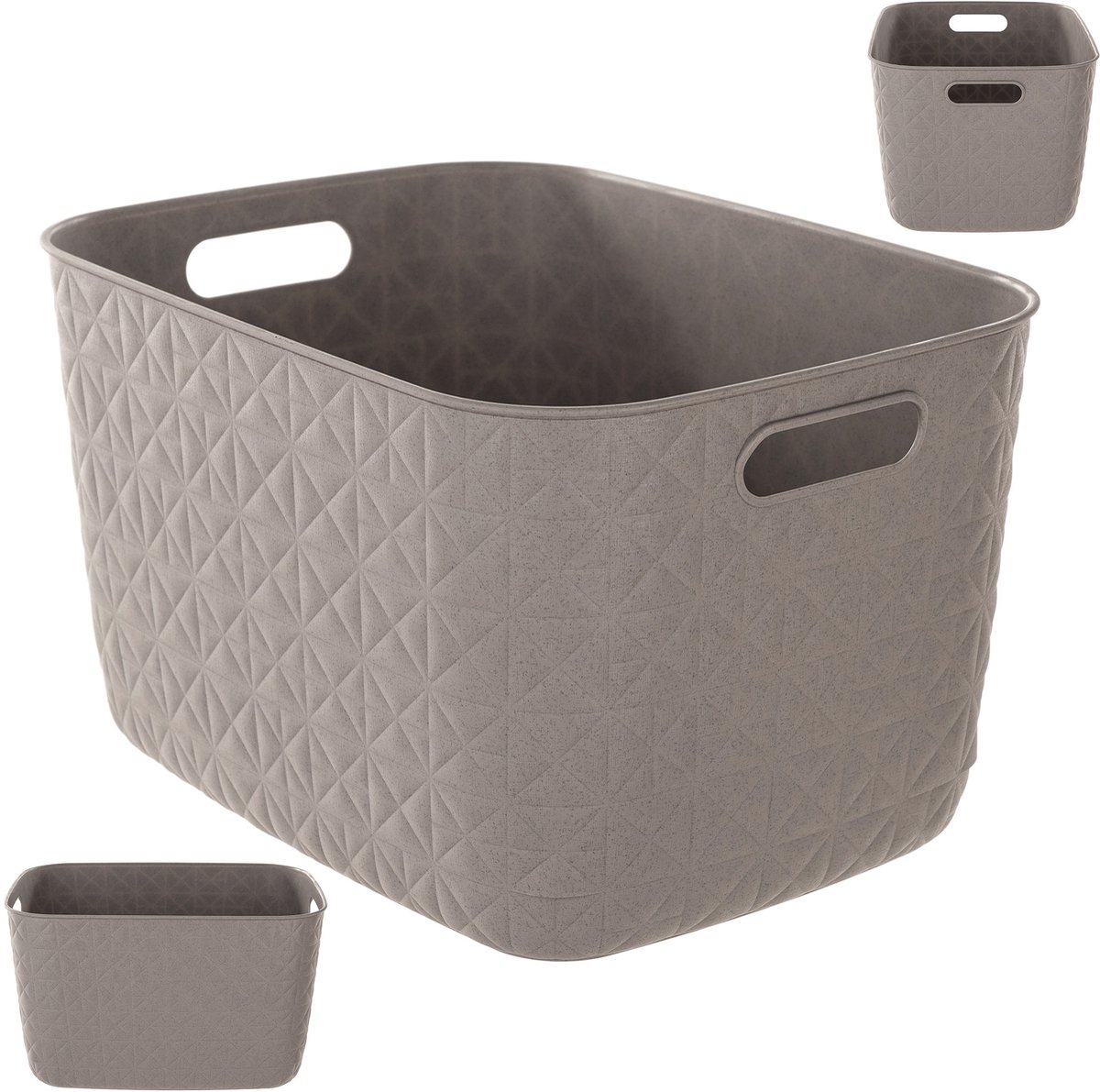 Curver Softex Opbergmand L – 19L - Taupe