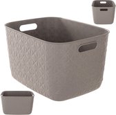 Curver Softex Opbergmand L – 19L - Taupe