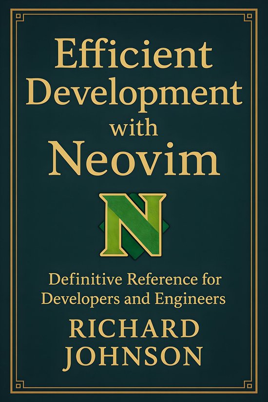 Efficient Development with Neovim - cover