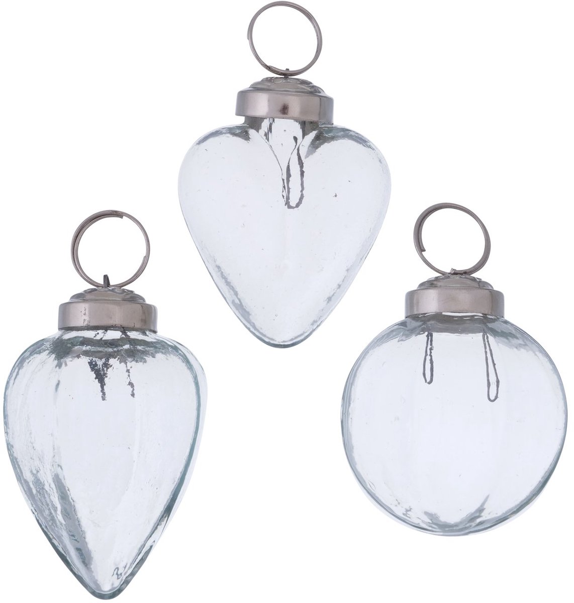 Kersthanger Smalla glas H7xØ5cm