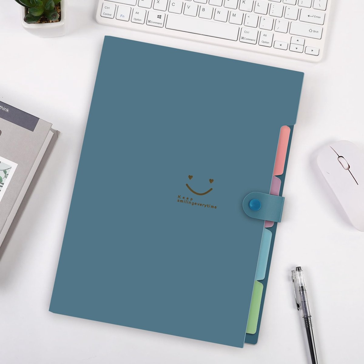 Ibenzoa® Praktische Documenten Organizer Set met Meerdere Vakken en Labels voor Efficiënte Indeling