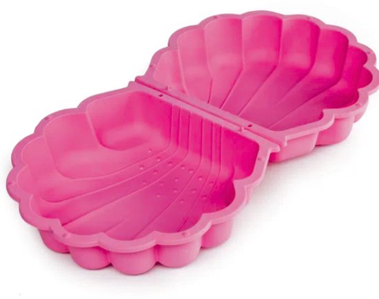 Zandbak Zand En Water Schelp (Set Van 2) - Fuchsia Roze