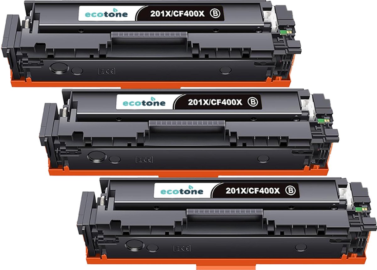 Ecopack (Replaces HP 201X CF400X toner) 3xBL - (BL 3x2800 Pages)