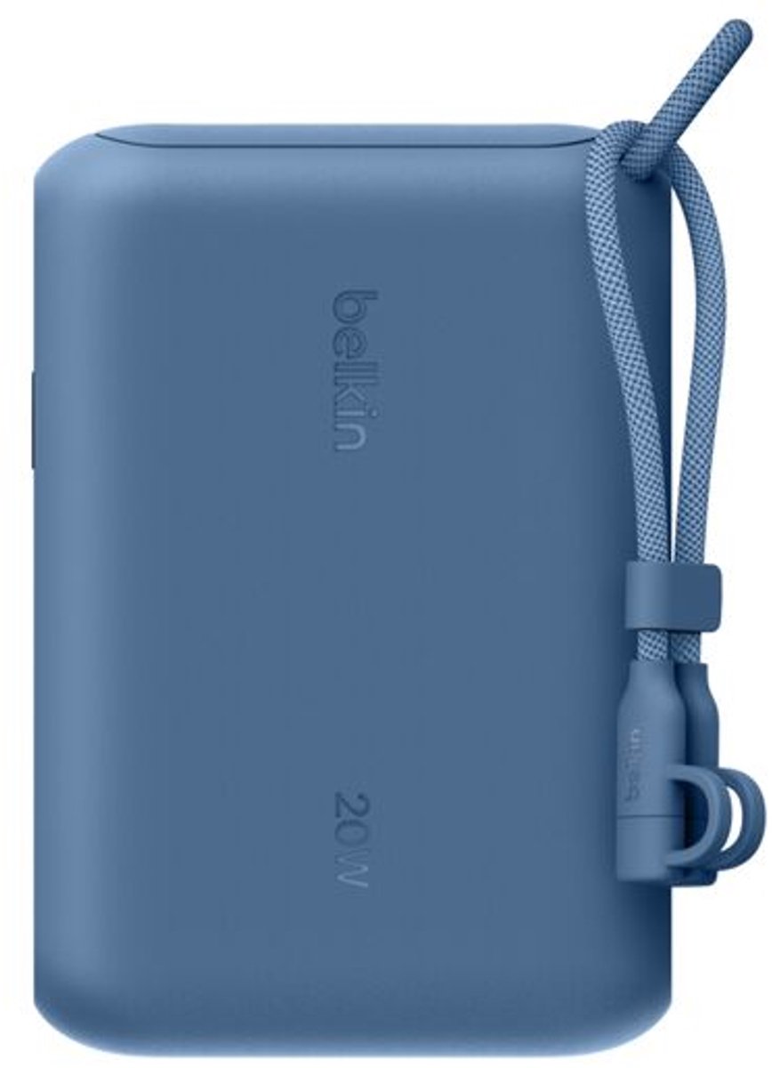 Belkin Power Bank 20W 10.000 mAh met Display - Blauw - afbeelding 2