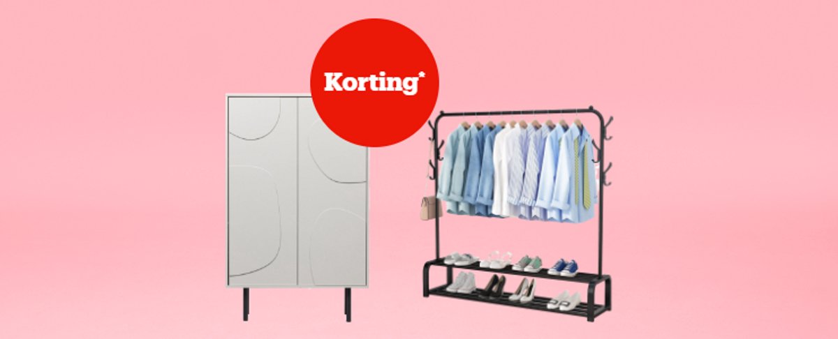 Korting* op kasten