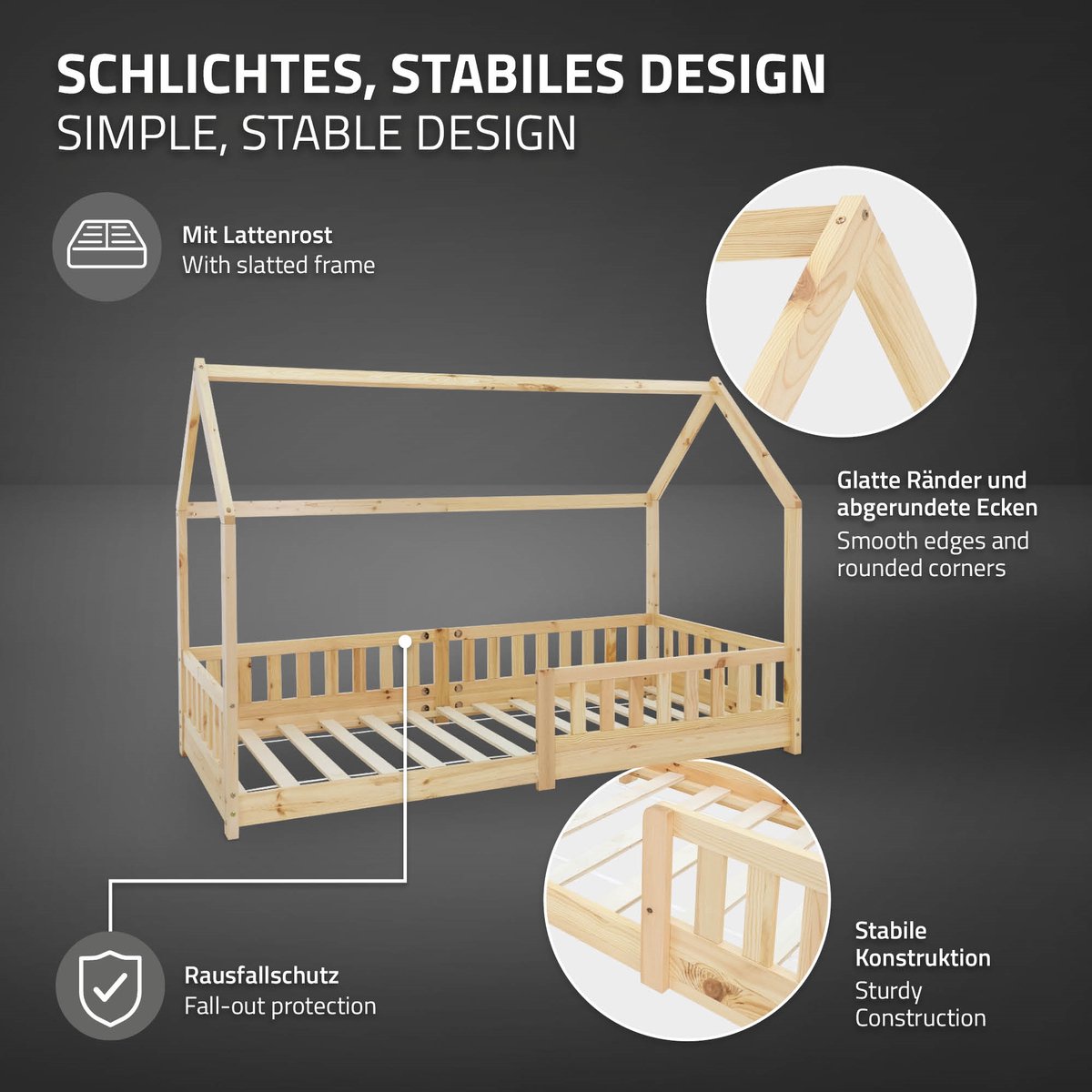 ML ML Design Kinderbed - afbeelding 3