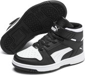 PUMA Rebound Layup SL V PS Sneakers Kinderen - Puma Black-Puma White - Maat 34