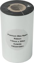 Premium Wax Resin lint, 110mm x 300m, YSD2410001.