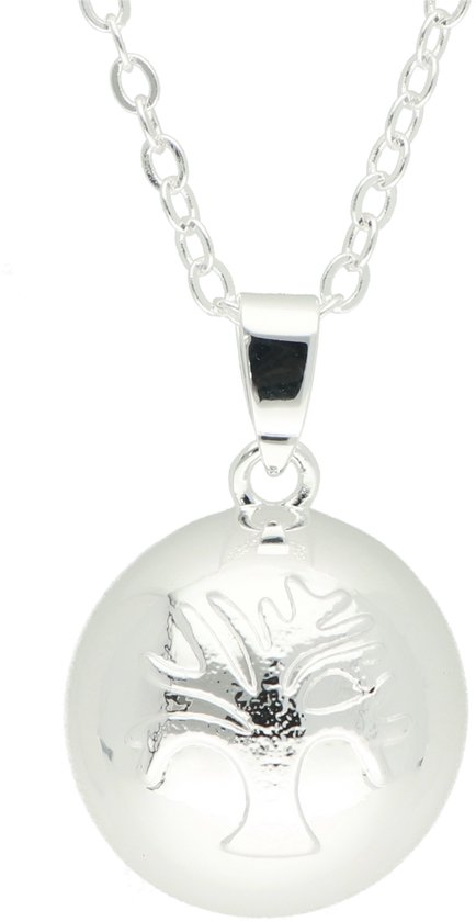 Collier de Grossesse Bola Arbre de Vie La Rosa Princesa Cloche de Grossesse Argent
