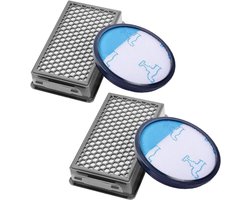 4 stuks - filters geschikt voor Rowenta ZR005901 Moulinex Tefal Compact Power Cyclonic stofzuigers