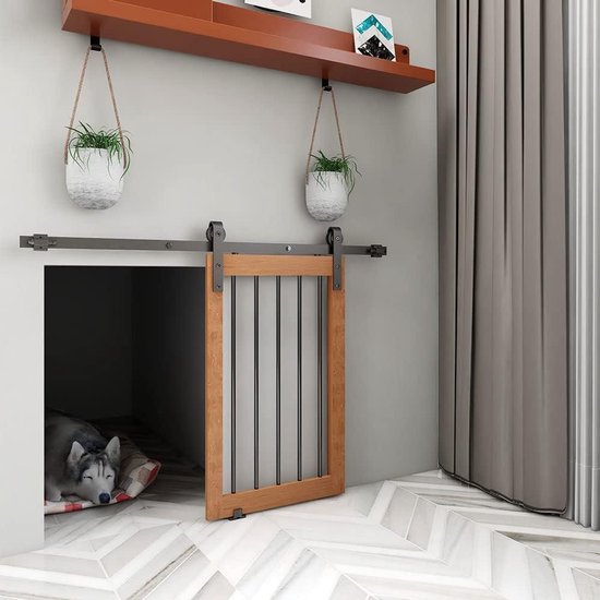 Moniq - Kledingkast met 2 schuifdeuren - Zwart - 120x65x215