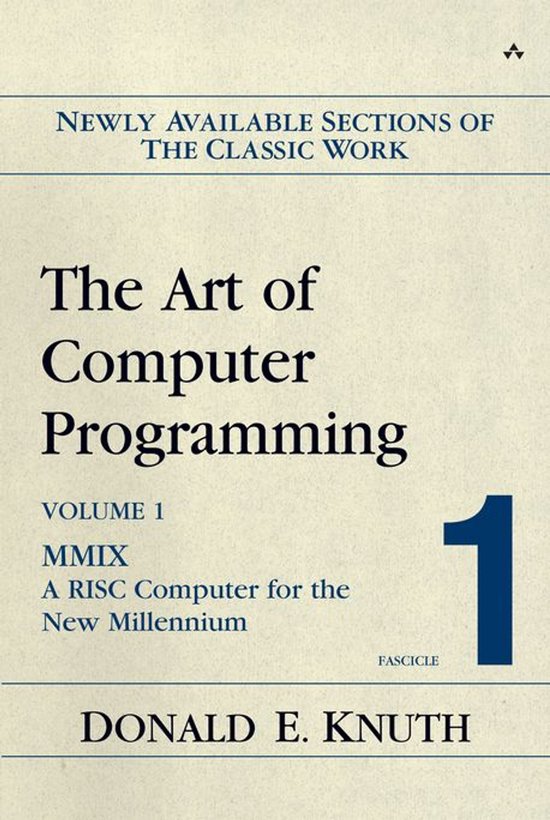 Art of Computer Programming, Volume 1, Fascicle 1, The - cover