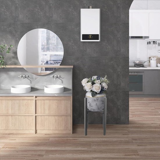 Verstelbare Plantenstandaard Voor Potten Met Een Buitendiameter Van 24 36 Cm 38 Cm Hoog Zwart Met Trays Voor Binnen En Buiten