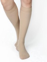 *** Steunkousen Maat 38 t/m 41 S/M - Compressie Sokken - Compressie kousen - Beige - van Heble® ***