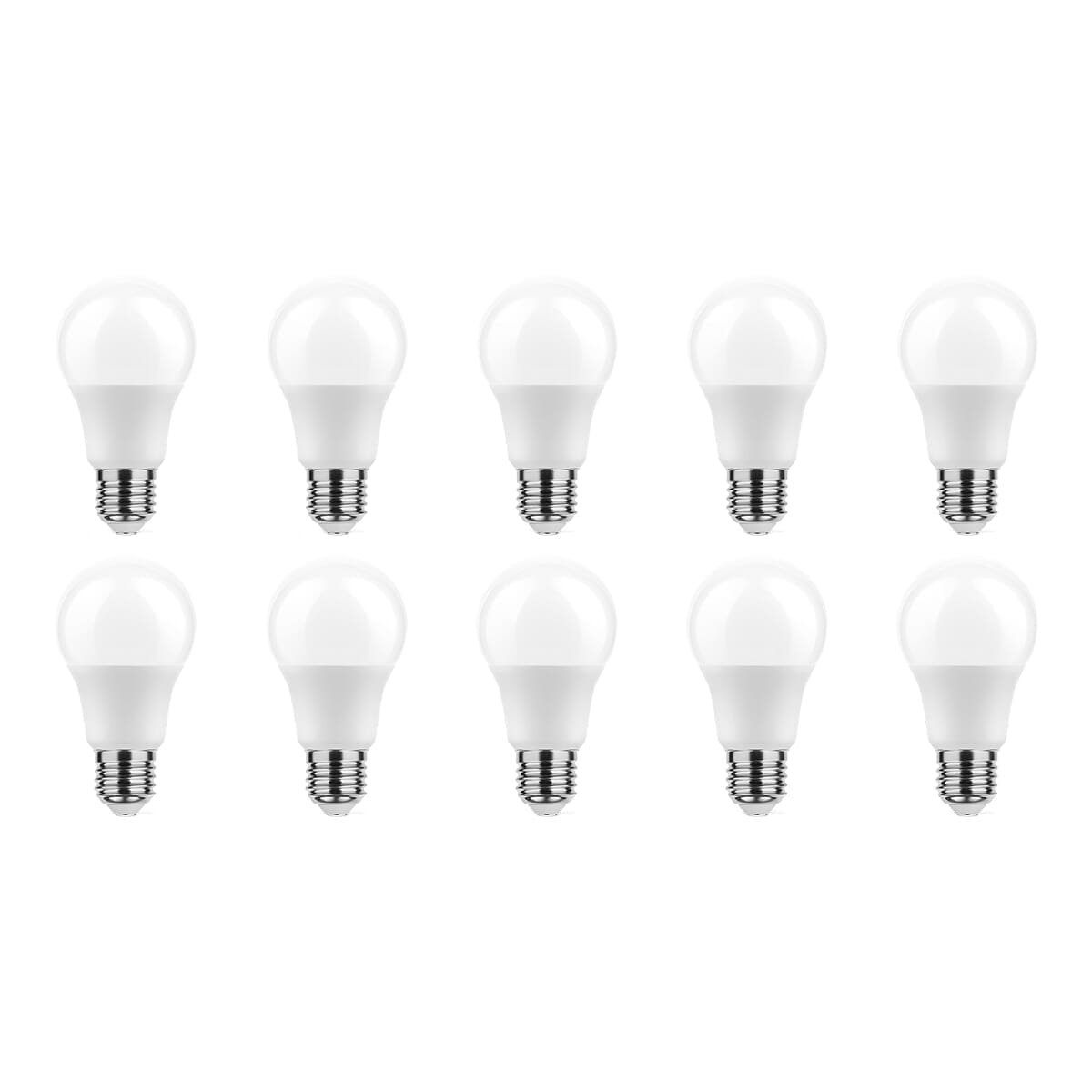 Technik E27 LED Lamp 8.8W - 806lm - 4000K - Neutraal Wit - LED Globe A60 - Vervangt 60W Halogeen Gloeilamp - 10 stuks