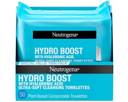 Neutrogena Hydro Boost make-up reinigingsdoekjes - met hyaluronzuur - 2 x 25 stuks