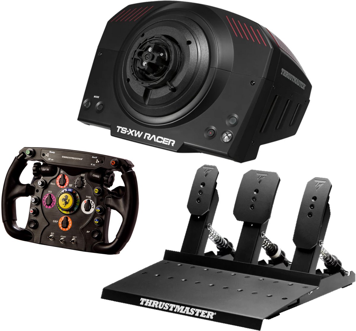 Thrustmaster F1 Racekit - XW Servo Base + F1 Add-On + Raceline Pedals III – Racing Bundel - Xbox - PC