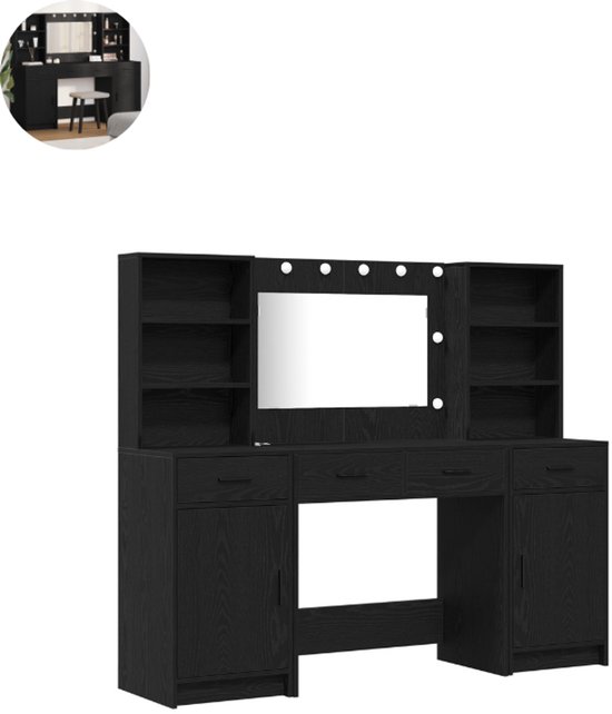 Opzoek naar een kaptafel met spiegel? Make up tafel